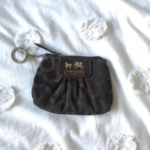 Coach key and wallet holder
